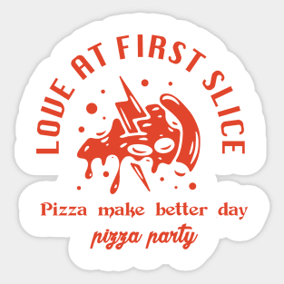 pizza lover Sticker